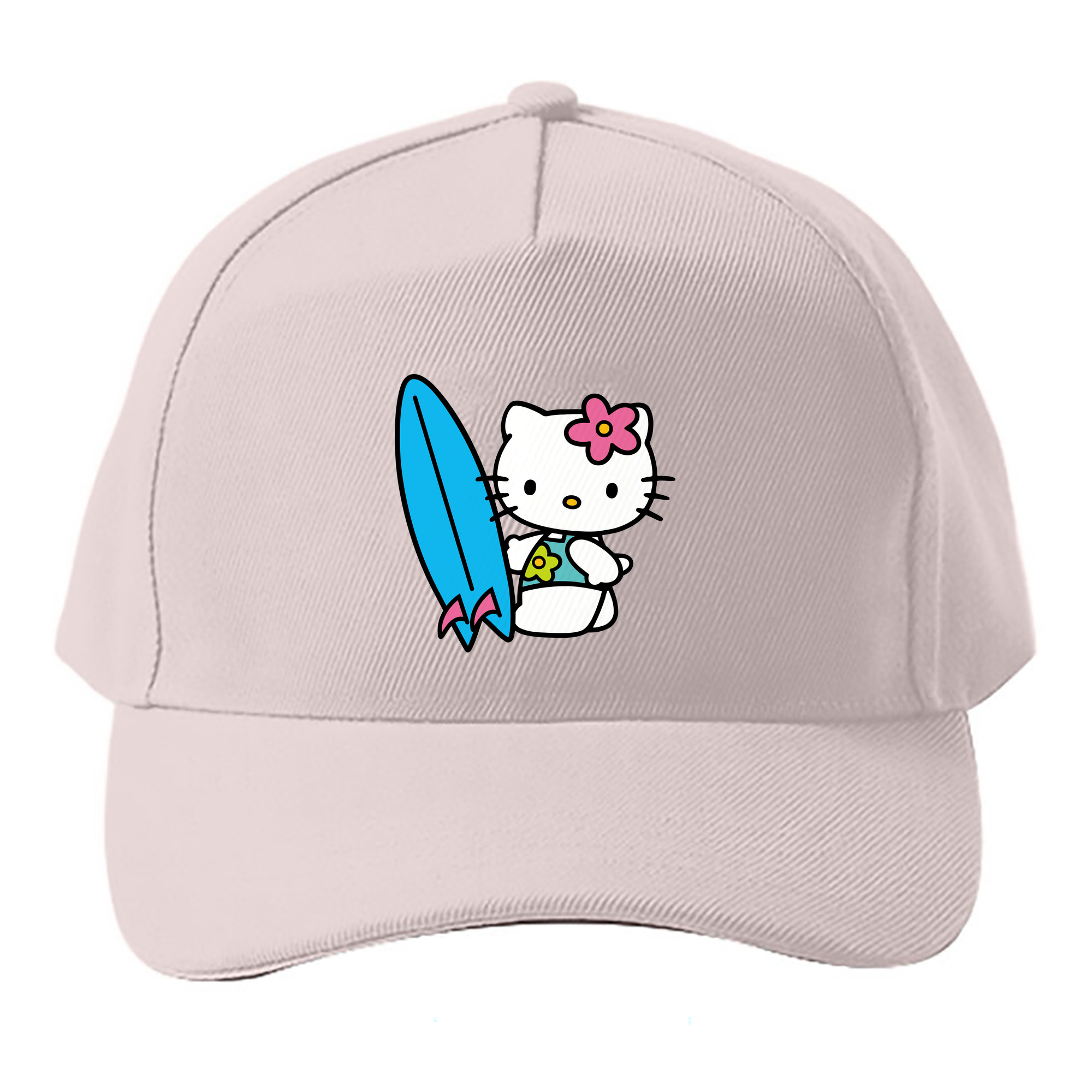 （画像用） Hello Kitty ハローキティ ベースボールキャップ 綿100％ 男女兼用 帽子 スポーツ